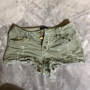 Angel kiss booty shorts